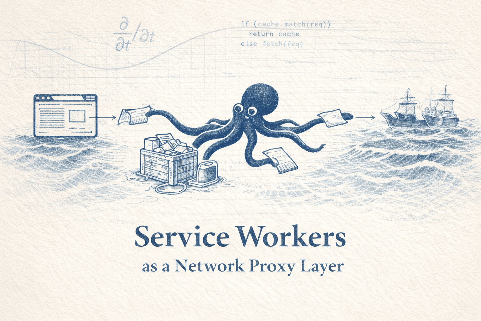 Service Workers as a Network Proxy Layer