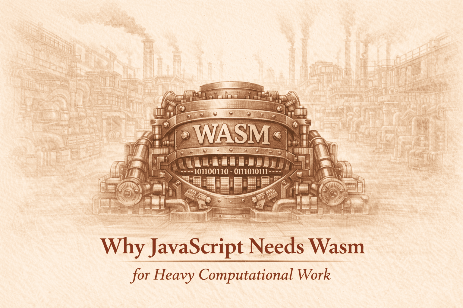 Why JavaScript Needs Wasm for Heavy Computational Work